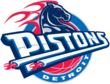 Detroit Pistons, Basketball team, function toUpperCase() { [native code] }, logo 2002